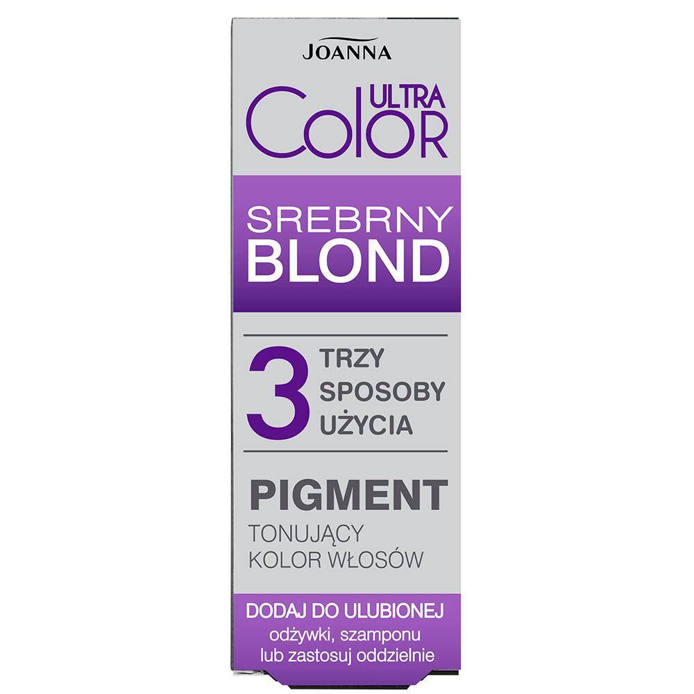ULTRA Color Pigment tonujący srebrny blond 100ml