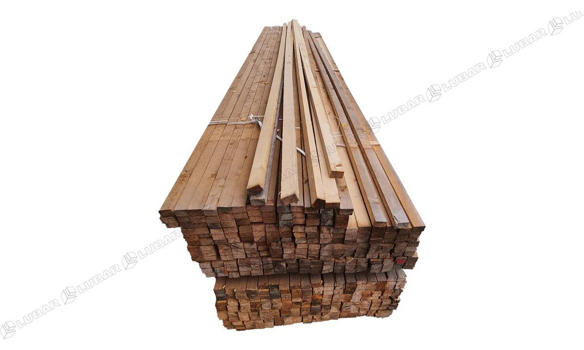 Łata drewniana 4x6 cm impregnowana 4,0 m