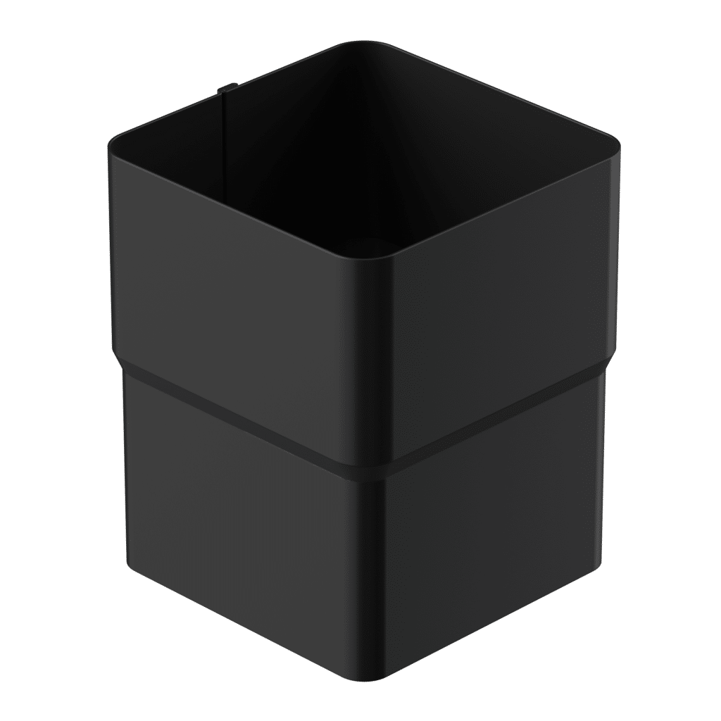 Mufa GALECO STAL2 80x80 czarna