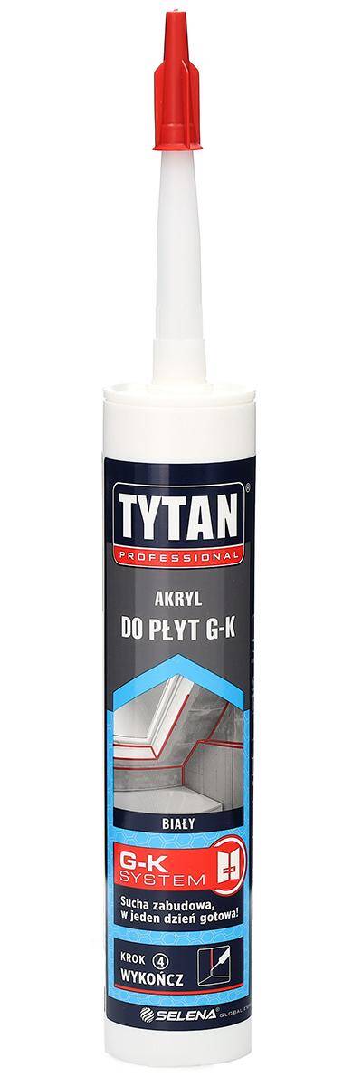Akryl do płyt G-K 280 ml biały TYTAN Professional