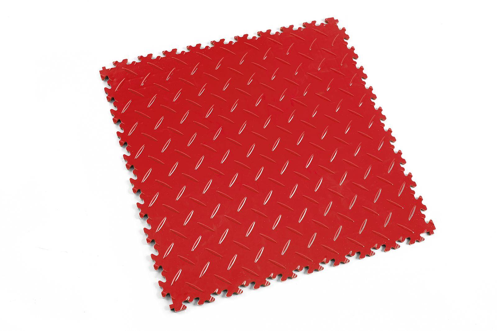 Płytki PCV podłogowe FORTELOCK Industry Diament Rosso Red