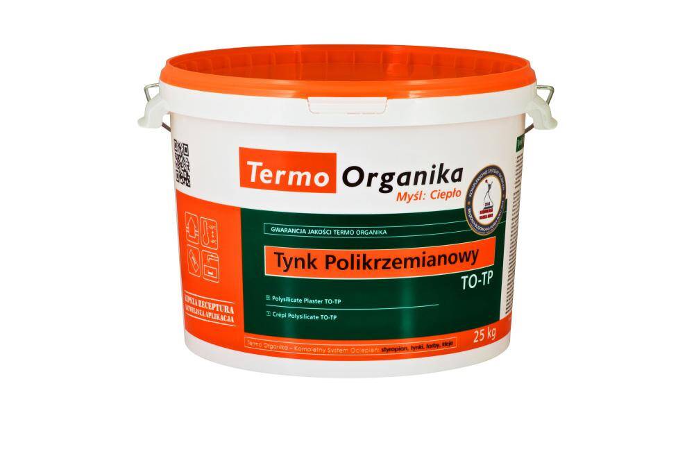 Tynk polikrzemianowy 1,5 mm baranek TO-TP 25 kg Termo Organika