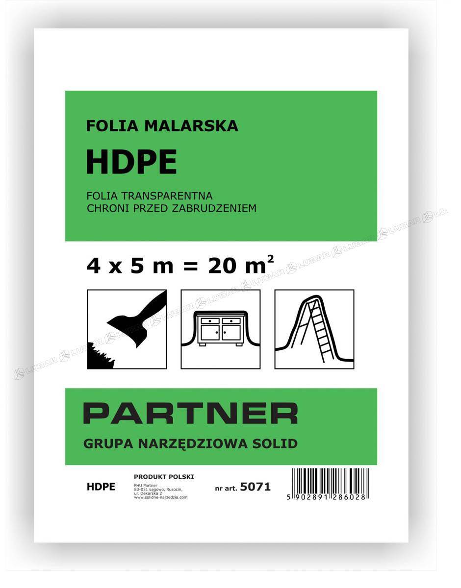 Folia malarska 4x5 (zielona) 5071 SOLID