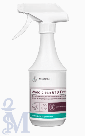 MEDICLEAN MC610 500ml - Czarny winogron Odświeżacz powietrza do łazienek, toalet, biur i innych pomieszczeń użyteczności publicznej