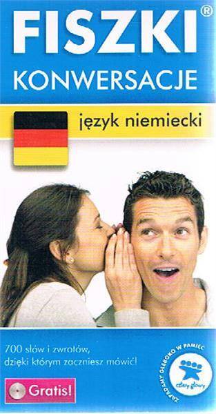 Fiszki język niemiecki Konwersacje z płytą CD