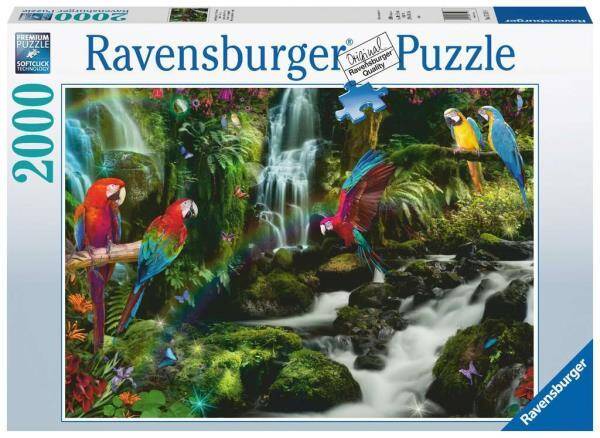 Puzzle 2000el Papugi w dżungli 171118 RAVENSBURGER