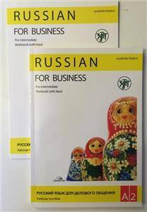 Russian For Business Podręcznik + Ćwiczenia + CD