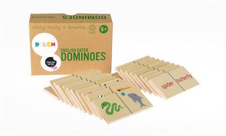Dominoes (z serii: gry drewniane - nauka języka angielskiego)