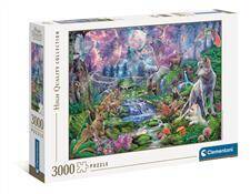Puzzle 3000 elementów High Quality Moonlit Wild (33549)