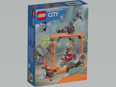 LEGO ®CITY Wyzwanie kaskaderskie: atak rekina 60342 (122 el.) 5+
