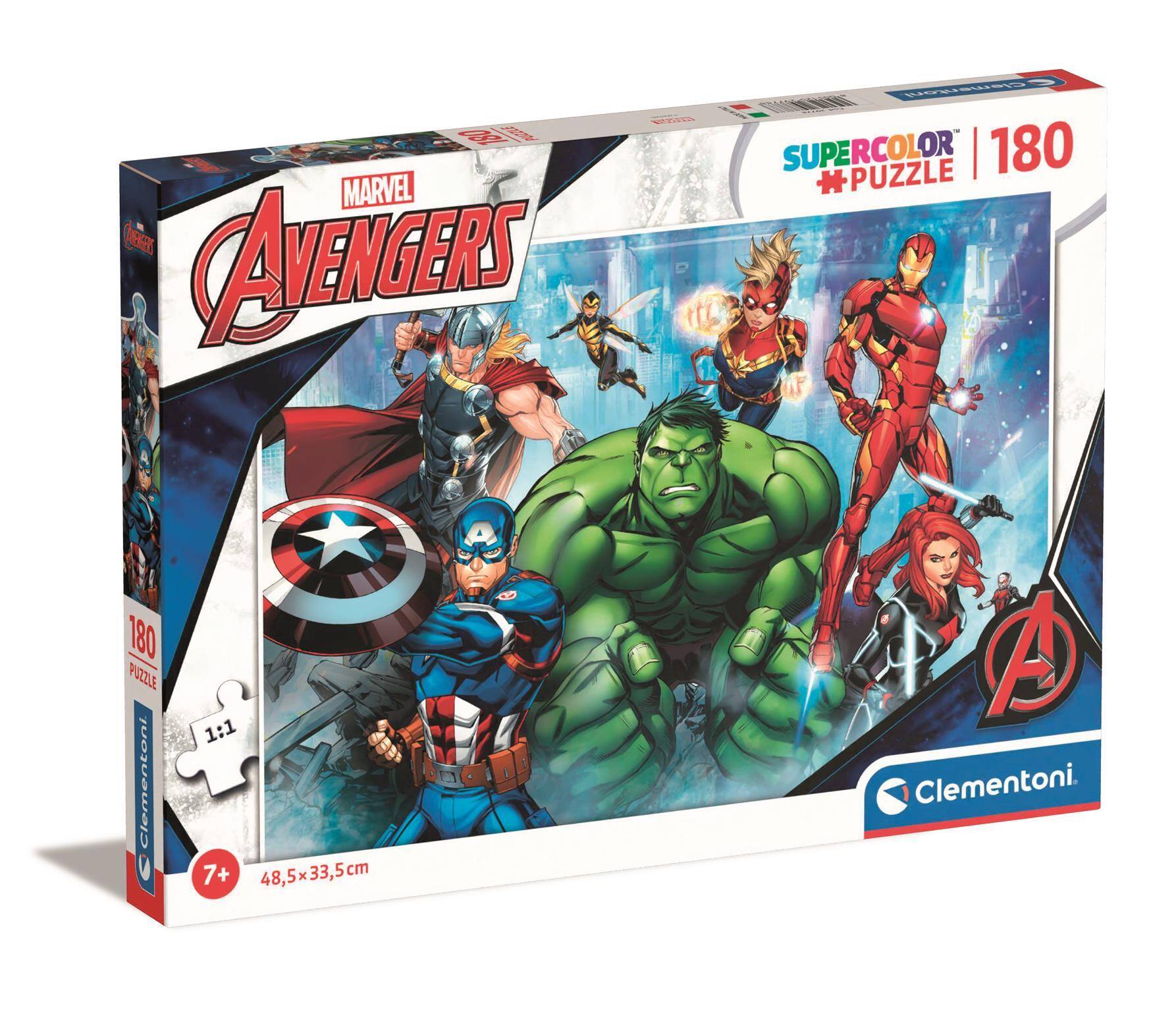 Puzzle 180 super kolor The Avengers 29778