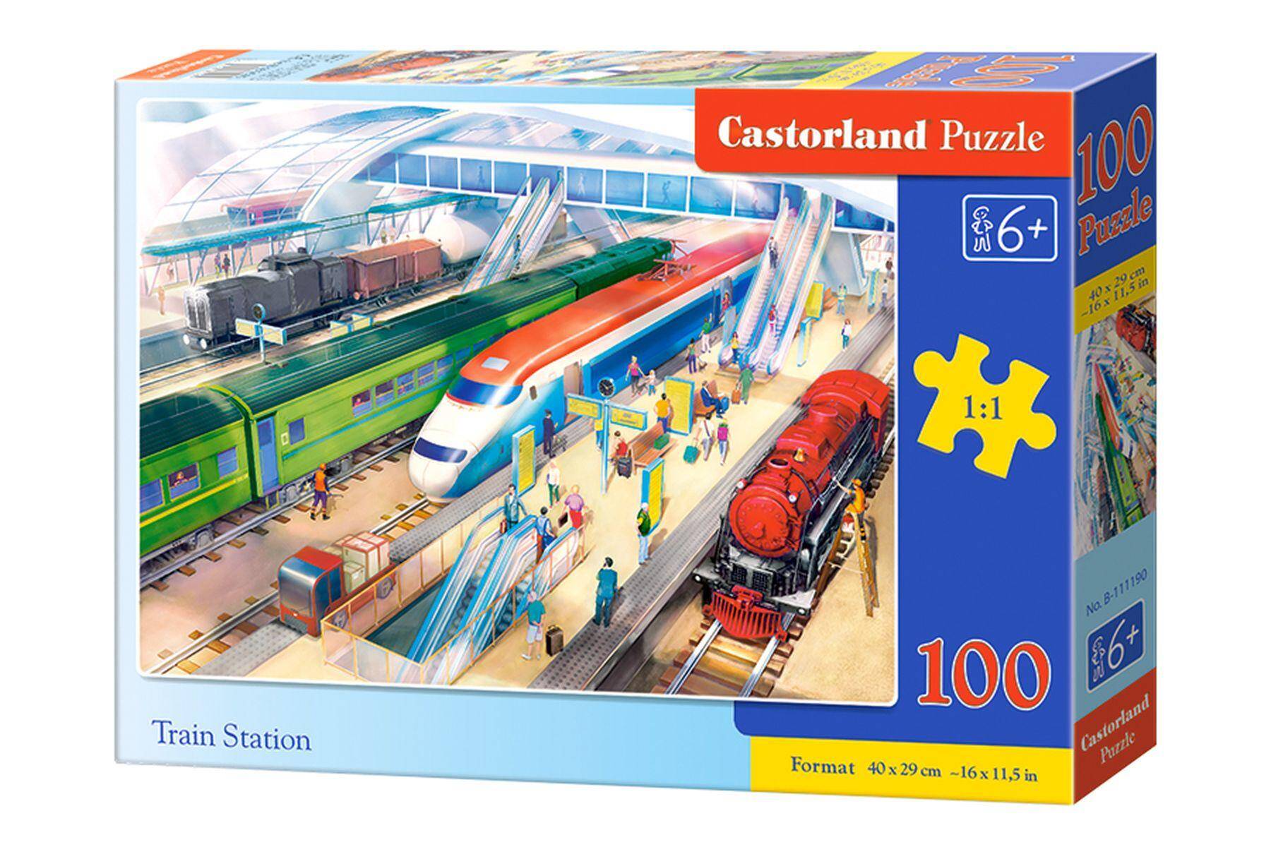 Puzzle 100 Dworzec kolejowy B-111190