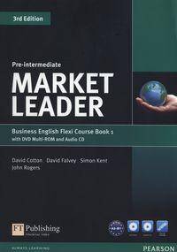 Market Leader Pre-Intermediate Flexi Course Book 1 +CD +DVD