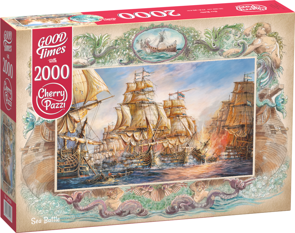 Puzzle 2000 Cherry Pazzi Sea battle 50026