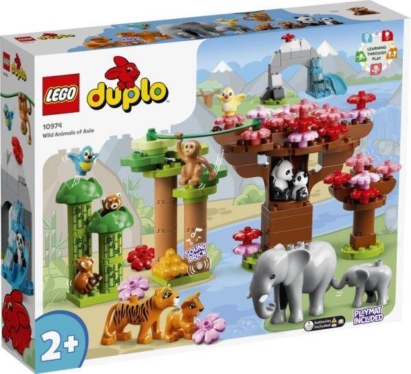 LEGO ®DUPLO Dzikie zwierzęta Azji 10974 (117 el.) 2+