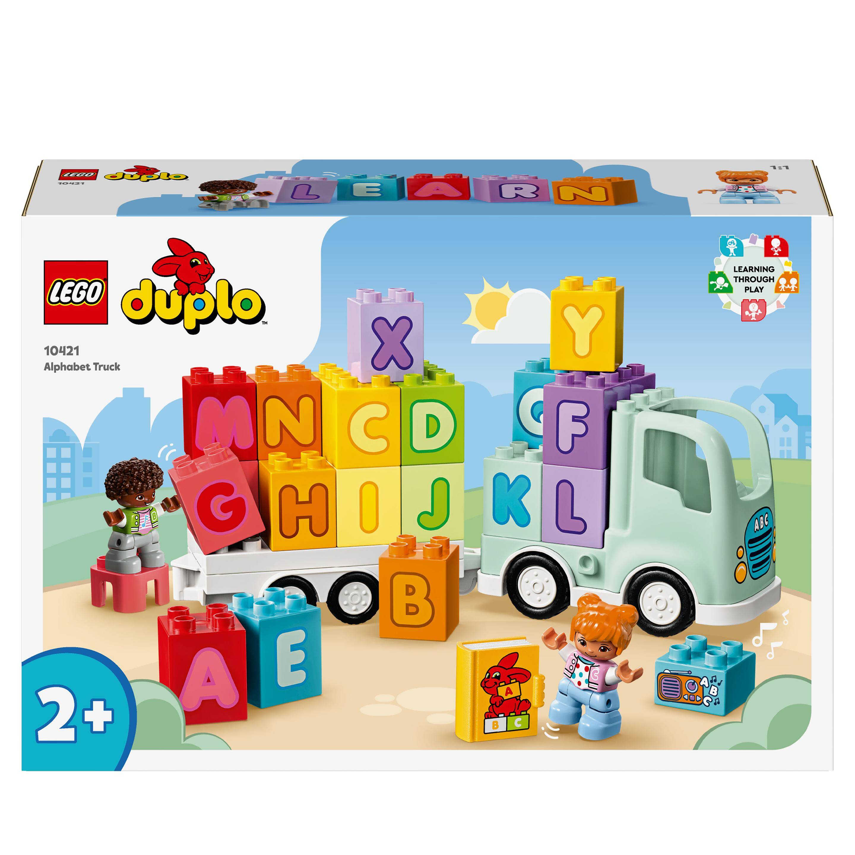 LEGO® DUPLO TOWN LG-10421. Ciężarówka z alfabetem p3. 36 elementów.