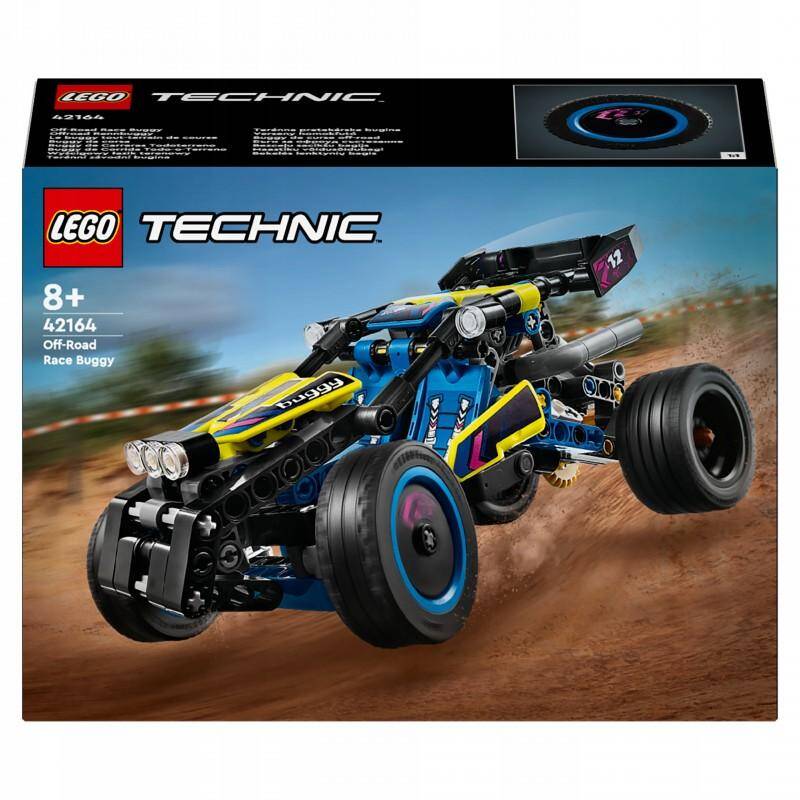LEGO® 42164 TECHNIC Wyścigowy łazik terenowy p4. 219 elementów.