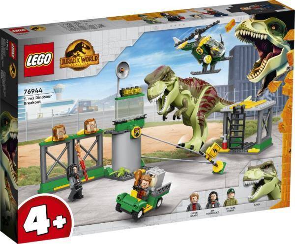 LEGO ®JURASSIC WORLD Ucieczka tyranozaura 76944 (140 el.) 4+