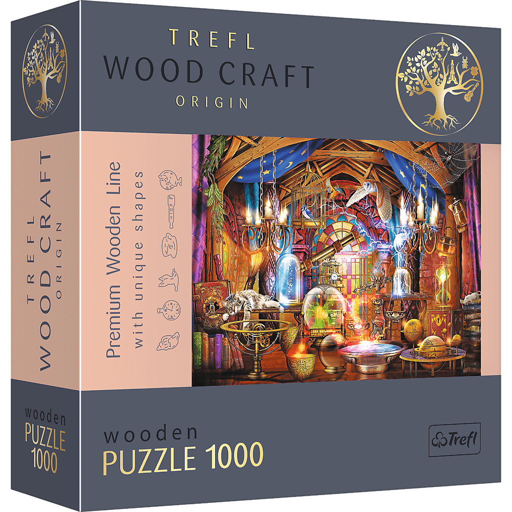 Puzzle 1000 drewniane Czarodziejska komnata 20146