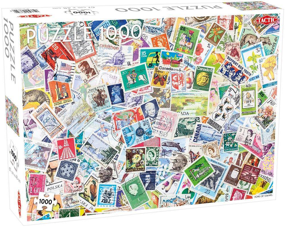 Puzzle 1000 Lover's Special Tons of Stamps