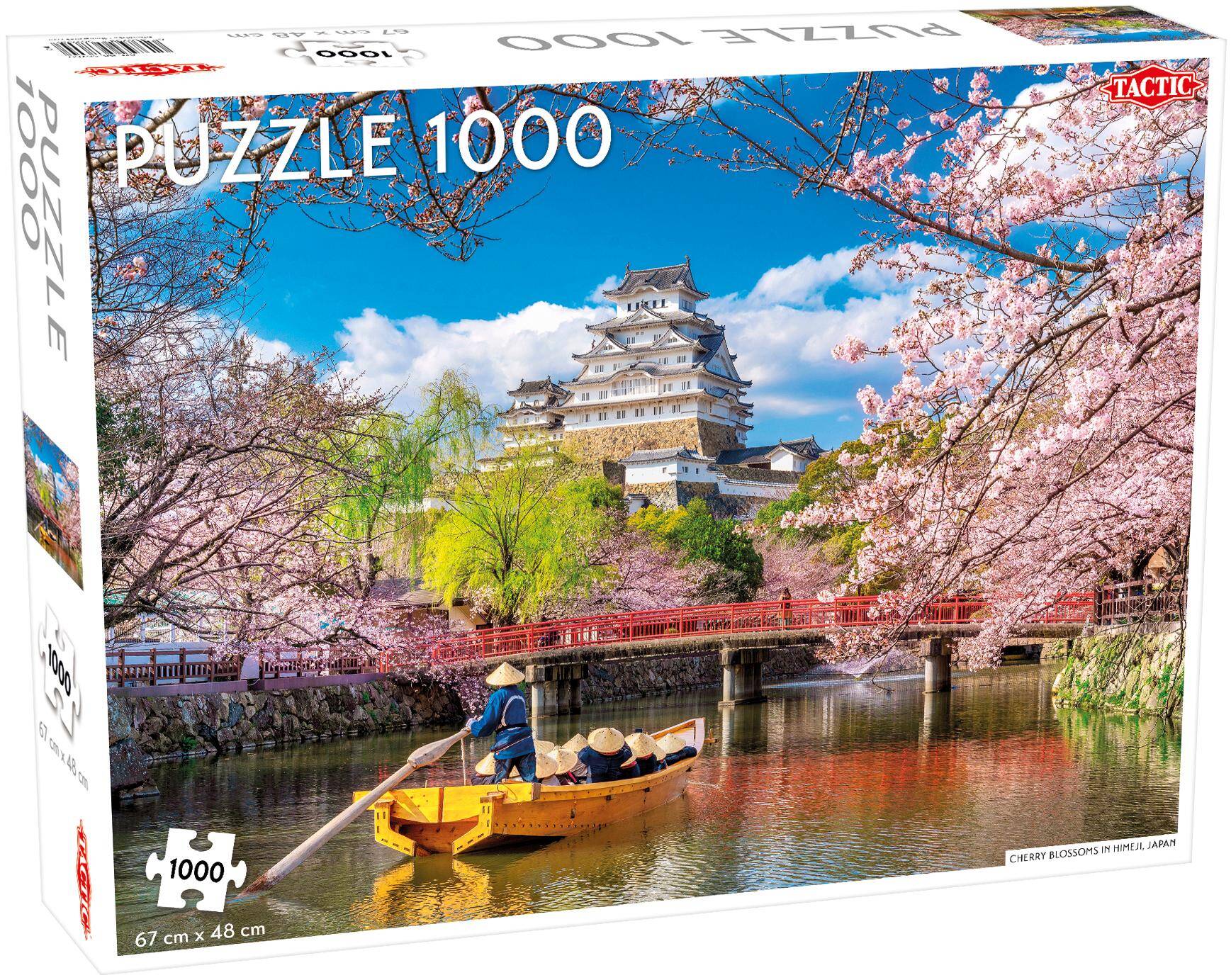 Puzzle 1000 Landscape Cherry Blossoms in Himeji Japan