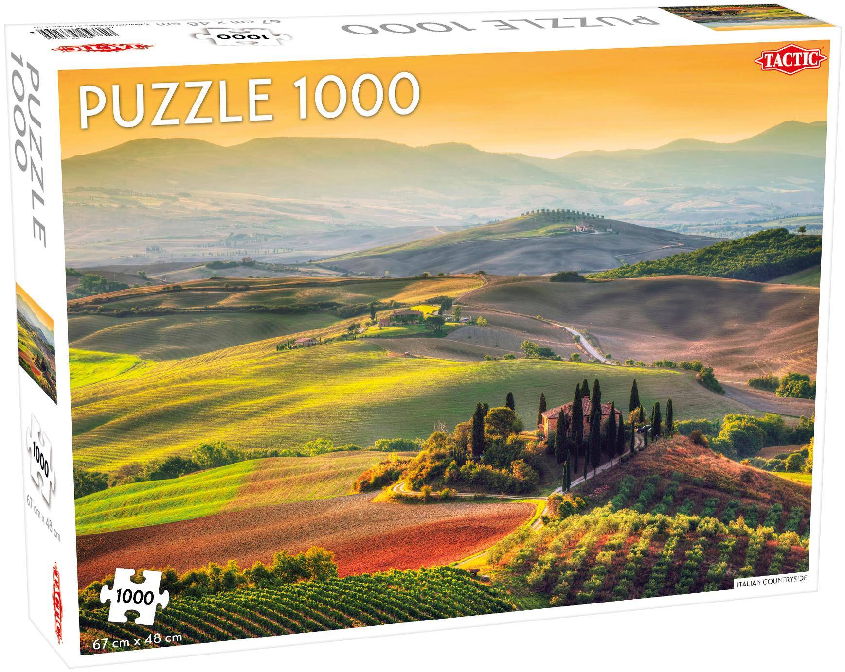 Puzzle 1000 Landscape Italian Countryside Tuscany