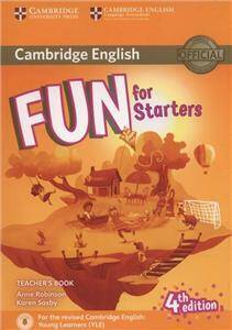 Fun for Starters (4th Edition - 2018 Exam) Teacher's Book with Audio Download