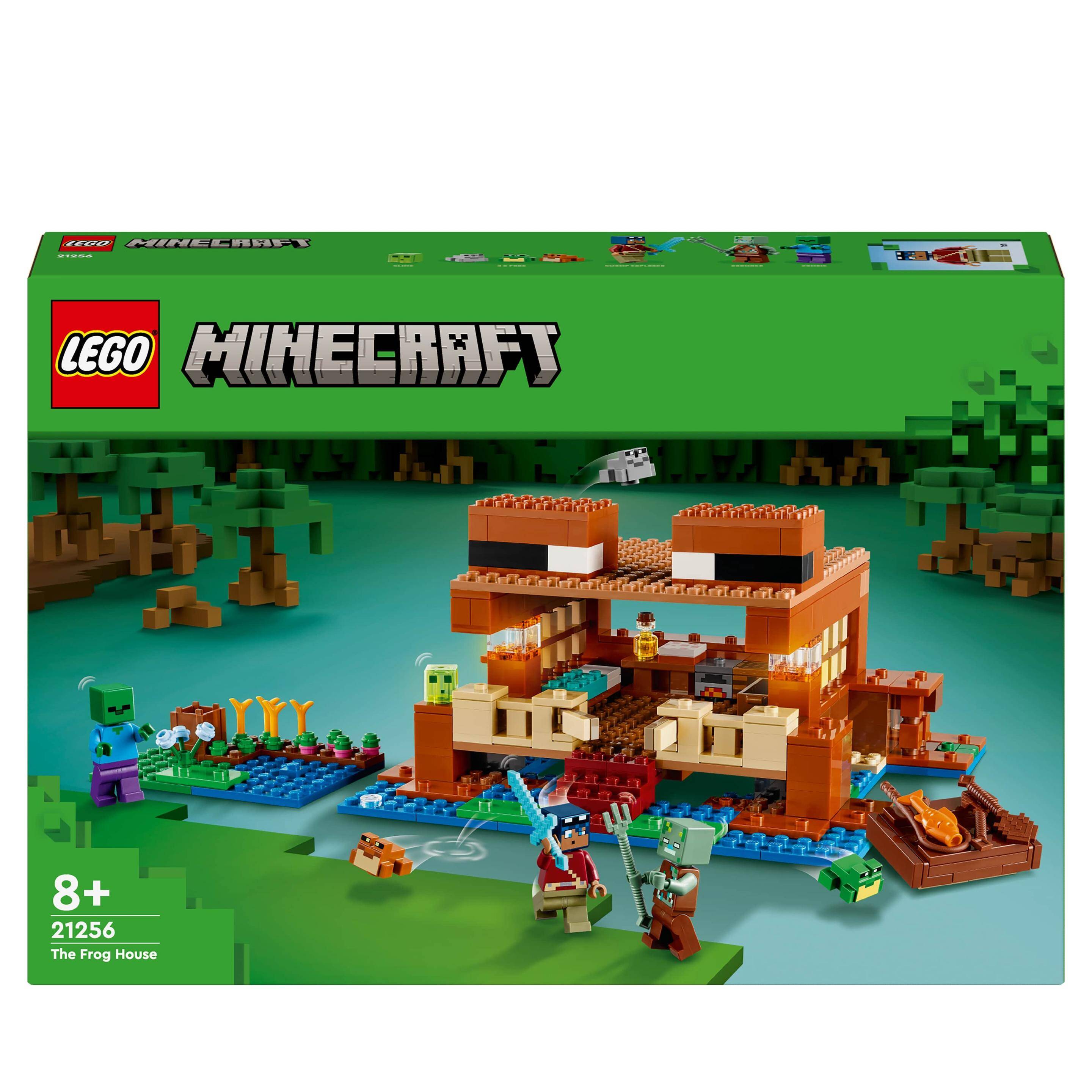 LEGO® 21256. MINECRAFT. Żabi domek p4. 400 elementów.