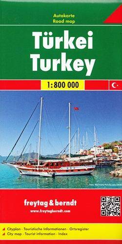 Turcja mapa 1:800 000