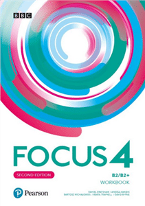 Focus Second Edition 4 Workbook + Kompendium maturalne + kod Online Practice
