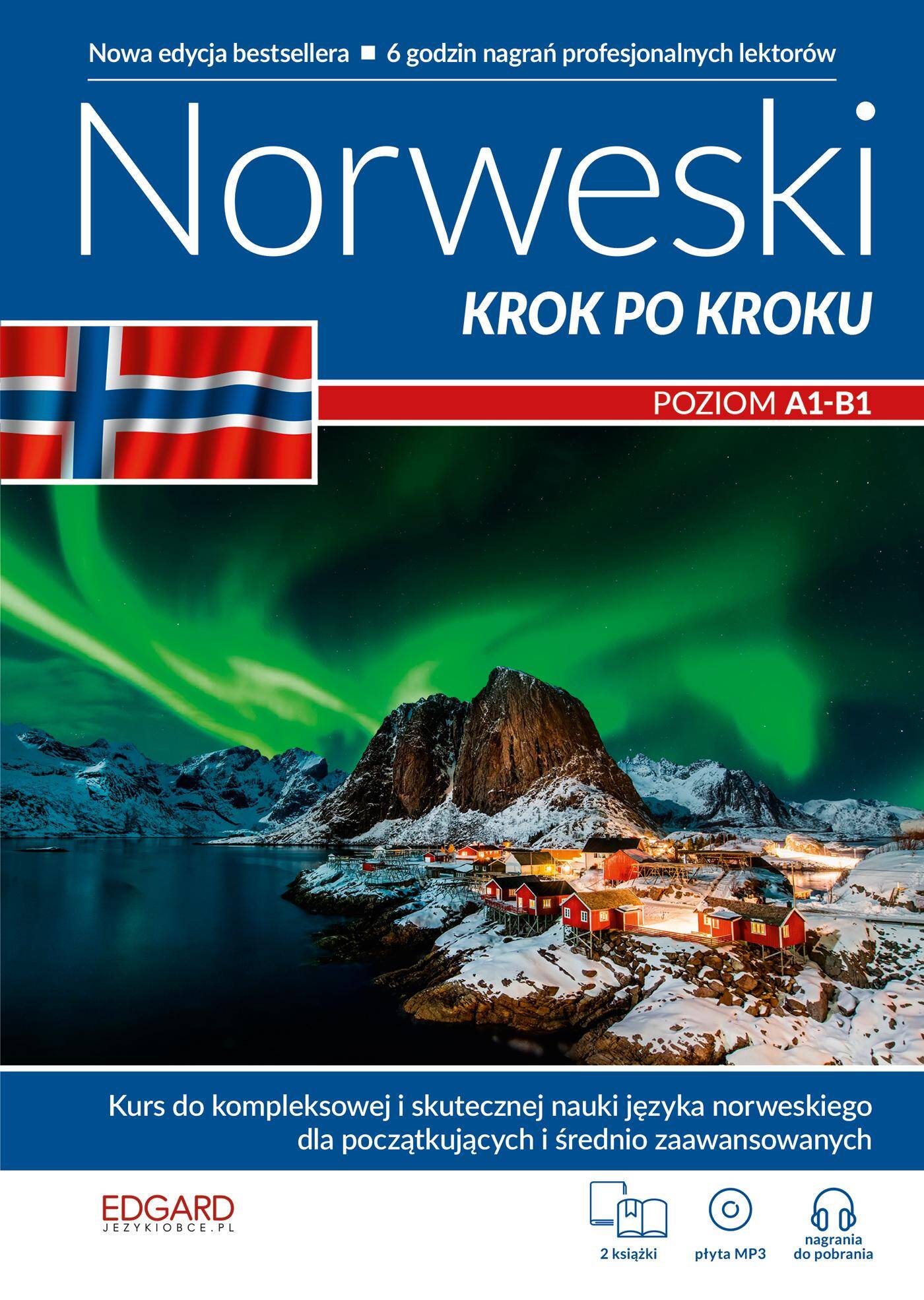 Norweski. Krok po kroku wyd. 3 (cd+mp3)