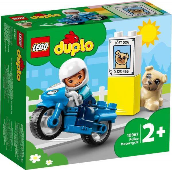 LEGO ®DUPLO Motocykl policyjny 10967 (5 el.) 2+