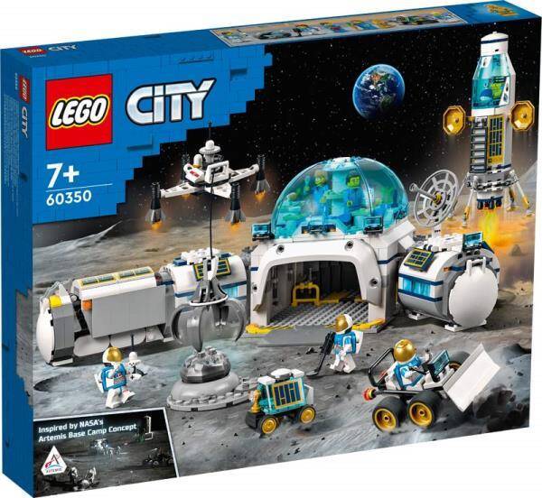 LEGO ®CITY Stacja badawcza na Księżycu 60350 (786 el.) 7+