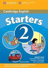Cambridge Young Learners English Tests Starters 2 Student's Book Second Edition