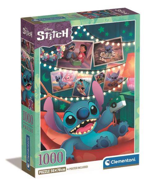 Clementoni Puzzle 1000el Stitch Disney 39793