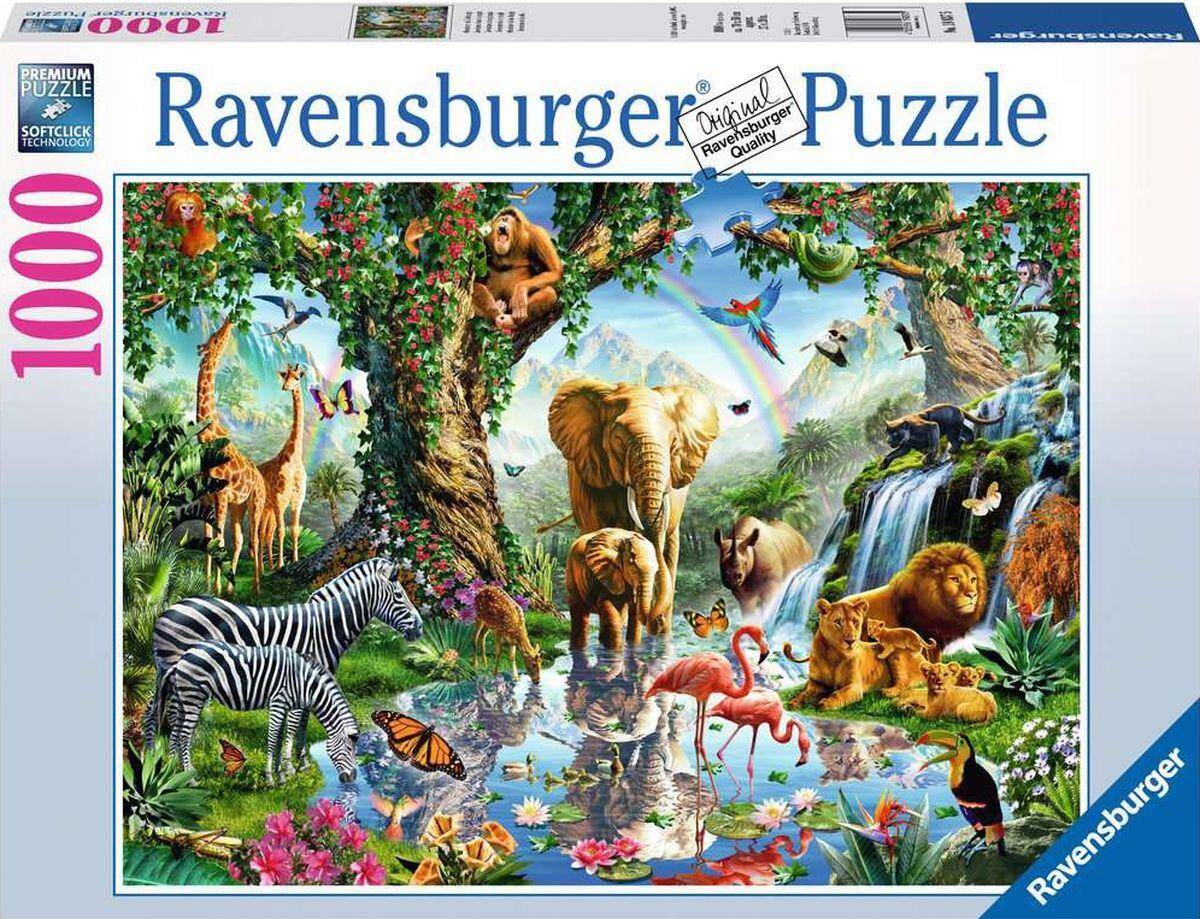 Puzzle 2D 1000 Przygoda w dżungli 19837
