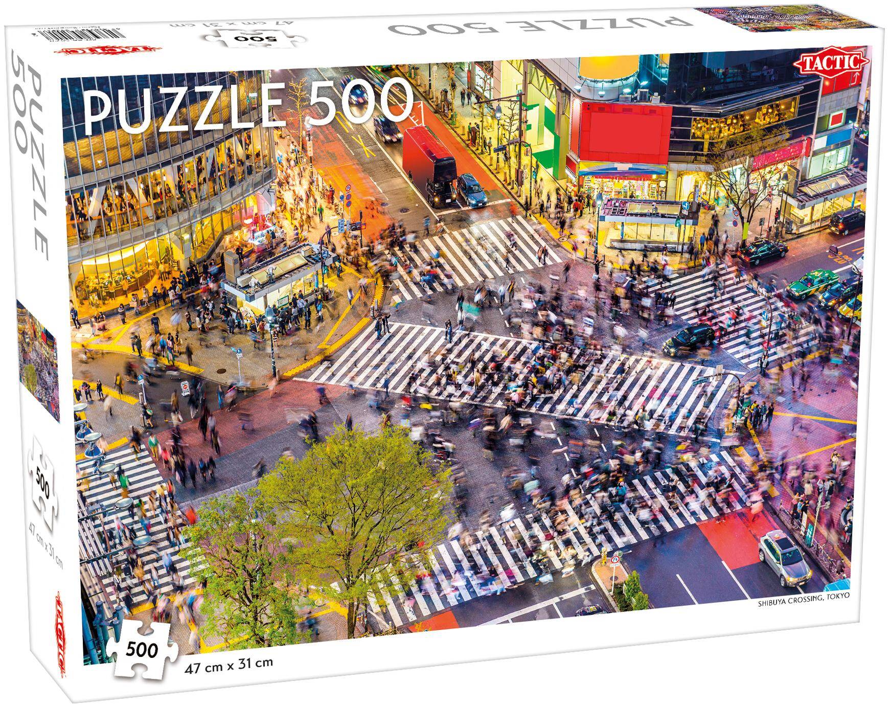 Puzzle 500 Around the World Shibuya Crossing Tokyo