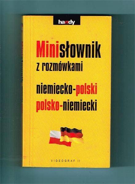 Minisłownik z rozmówkami niemiecko-polski polsko-niemiecki