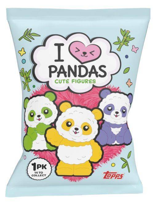 Saszetka z figurką I Love Pandas 1 sztuka mix