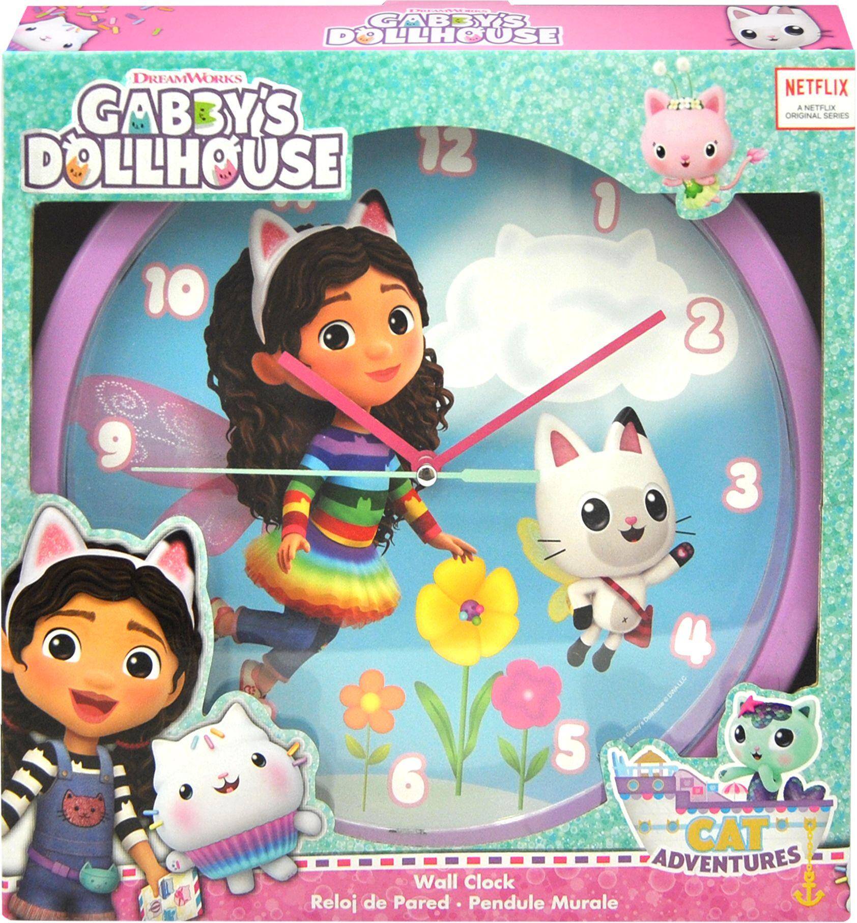Zegar ścienny 25cm Gabby's Dollhouse GD00021