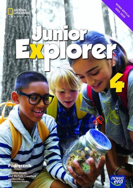 Junior Explorer NEON 4. Podręcznik do języka angielskiego dla klasy czwartej szkoły podstawowej edycja 2023-2025