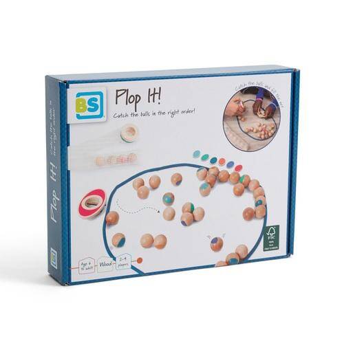 BS Toys, sensoryczna gra - Nawlekanka gąsienica