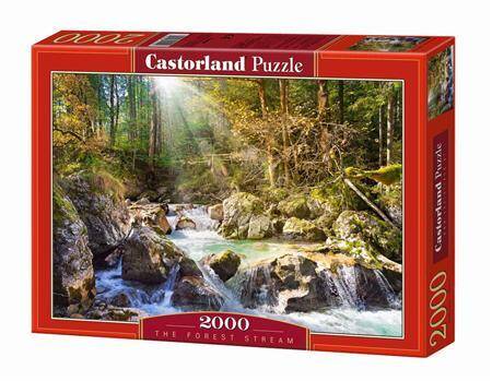 Puzzle 2000 el. Sunny forest stream C-200382-2