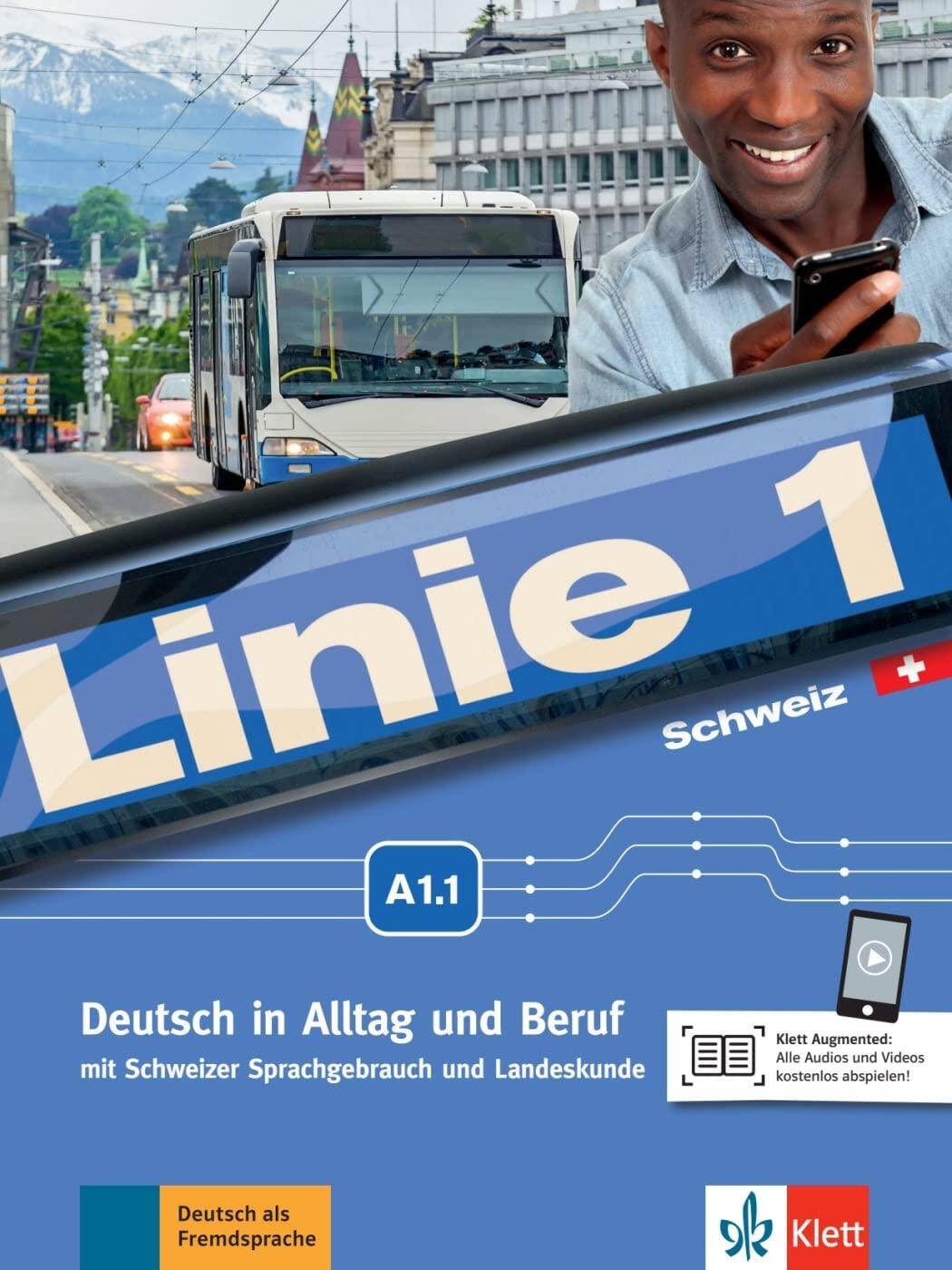 Linie 1 Schweiz A1.1. Kurs- und Übungsbuch mit DVD-ROM