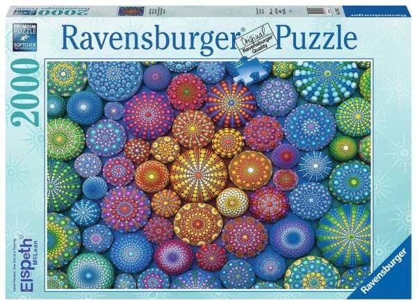 Puzzle Tęczowe mandale 2000 el. 171347 RAVENSBURGER