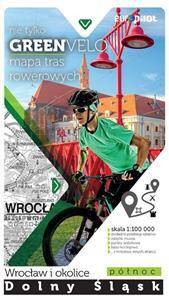 Dolny Śląsk-Wrocław i okolice - pólnoc mapa tras rowerowch
