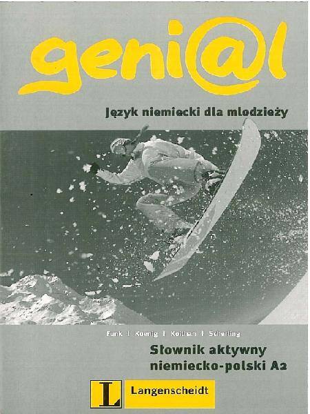 Genial A2 słownik aktywny niemiecko - polski