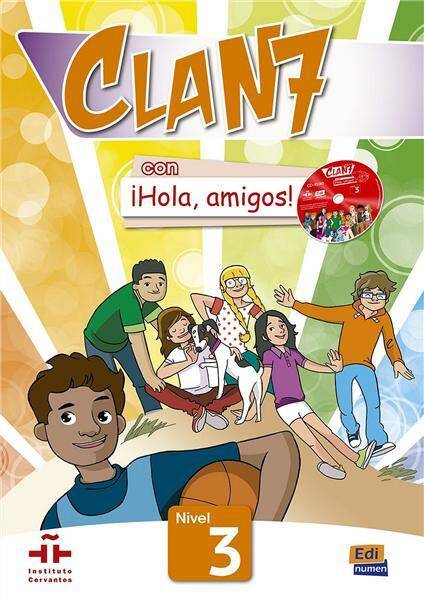 Clan 7 con Hola amigos 3 Podręcznik + CD MultiROM