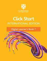 NEW Click Start International edition Digital Learner's Book 7 (2 years)