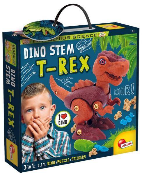 I'm a Genius Mały Geniusz Dino Stem T-Rex LISCIANI